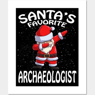 Santas Favorite Archaeologist Christmas Posters and Art